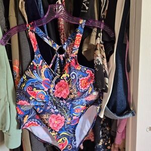 Floral One-Piece Swimsuit